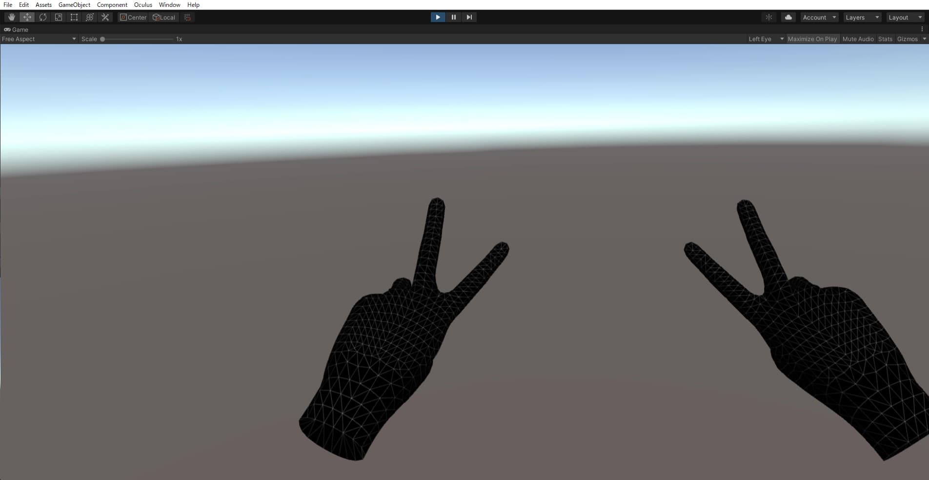 OculusQuest を使って Unity でハンドトラッキングして遊ぼう(導入編)